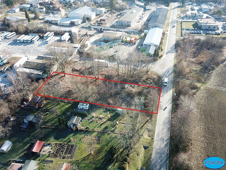 Prodej pozemku 1604 m2 ve Vysokém Mýtě - Průmyslová ul.
